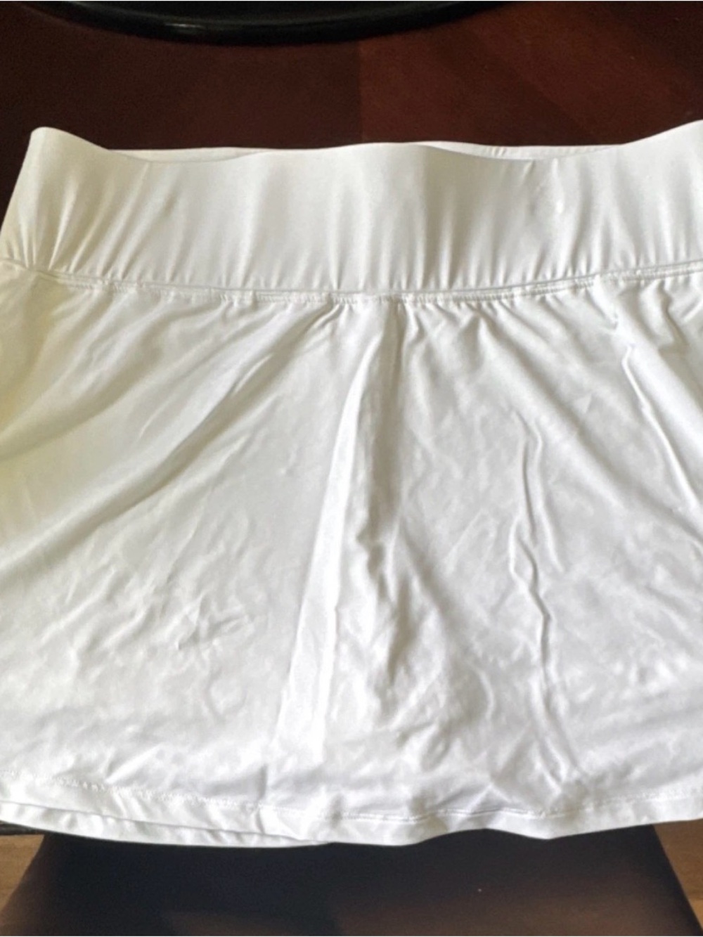 Prince White Active Circle Skort